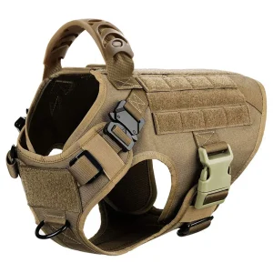 Tactical Dog Harness – Adjustable No-Pull Military Training Vest