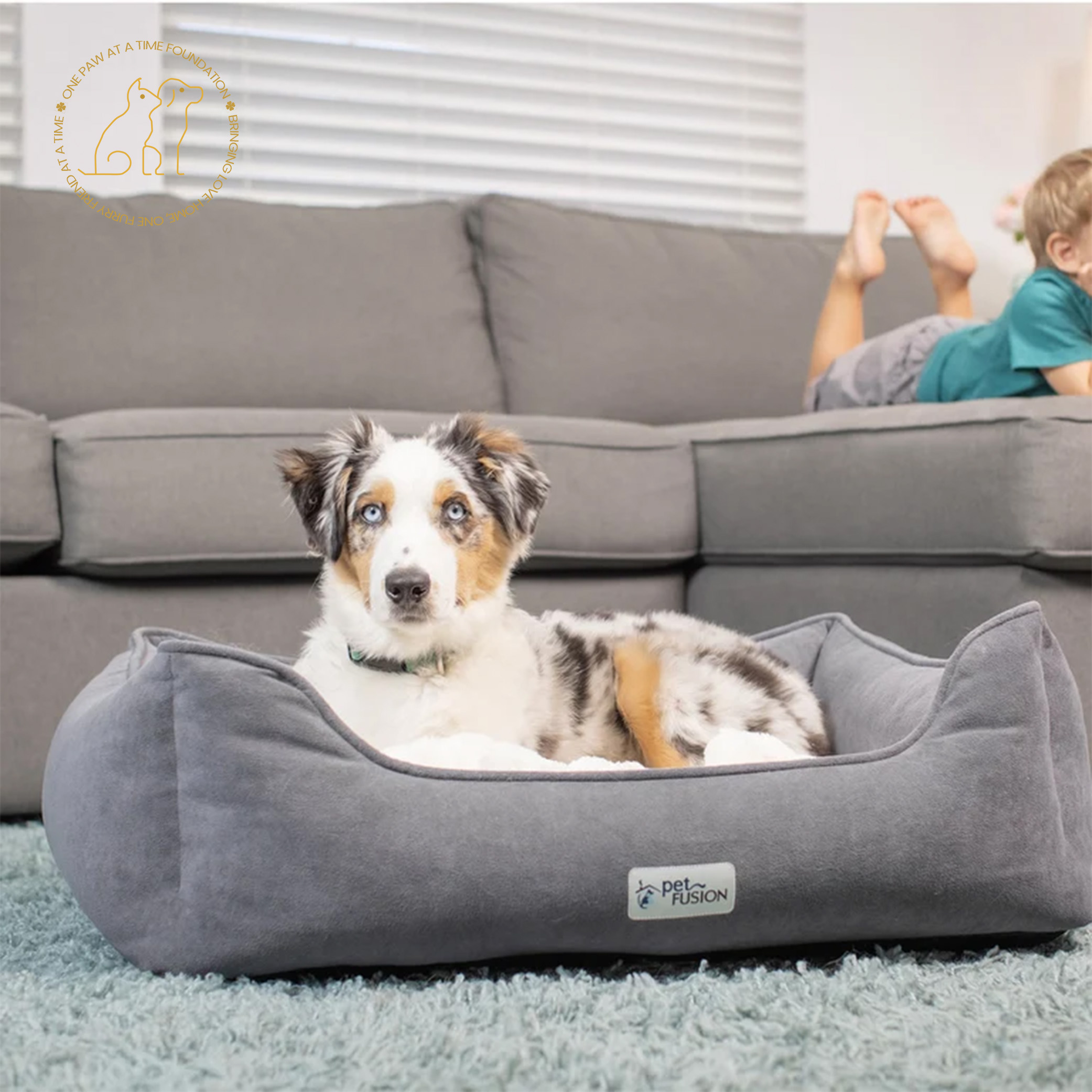 PetFusion Calming Cuddler Dog Bed - Image 5