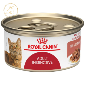 Royal Canin Feline Health Nutrition Adult Instinctive Thin Slices In Gravy Recipe Wet Cat Food